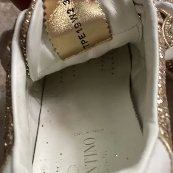 VALENTINO GARAVANI Glitter Flycrew Sneakers